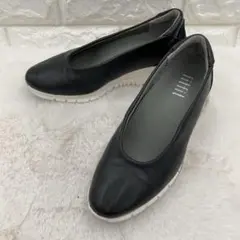 【美品】fitfit フィットフィット バレエスニーカー 22.5 ブラック