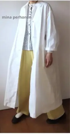 ミナペルホネン　春コート　papier ミナペルホネン papier コート - ミナペルホネン正規取扱店