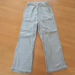 コットンパンツ　ルームウェア　ベージュ　Ｌ