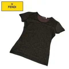 FENDI ズッカ柄 ヴィンテージ 半袖シャツ カットソー イタリア製