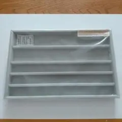 無印良品 重なるベロアケースネックレス用 約W23.5×D15.5×H2.5cm