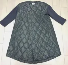 ENFOLD エンフォルド キルティング ロングコート 切り替え