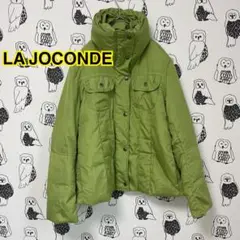 LA JOCONDE ダウンジャケット ブルゾン アウター グリーン a138