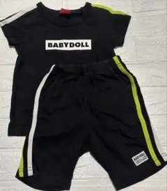 BABYDOLL Tシャツとショートパンツセット 100cm
