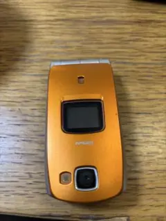 docomo N902i オレンジ NEC 中古 携帯 ガラケー