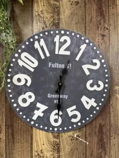 Fulton St. Greenway NY 掛時計