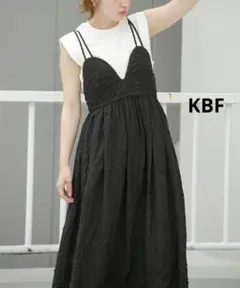 KBF マキシキャミワンピース