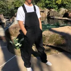 Supreme 100 Dollar Bill Overalls オーバーオール