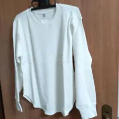 UNIQLO　ユニクロ　 ワッフルＴ長袖 Tシャツ XS