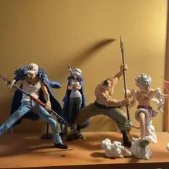 ワンピース　グランディスタ　フィギュア　4個セット