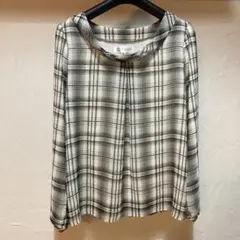MK MICHEL KLEIN ブラウス シフォン オフィス