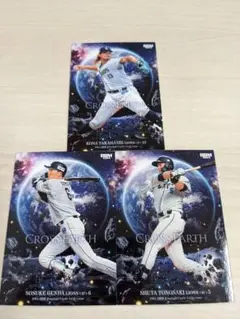 BBM 2024 1st CROSS EARTH 西武 ３枚セット