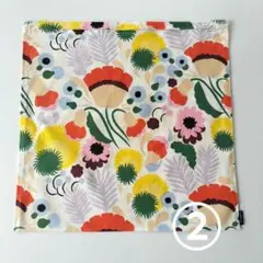 マリメッコ クッションカバー 北欧インテリア リメイク素材 45×45cm ②