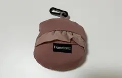 Francfranc くしゅらくエコバッグ フリル ピンク
