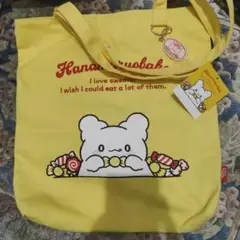 【新品】はなまるおばけ あまいものだいすきデザイン　トートバッグ
