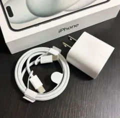 Type-Cケーブルと電源アダプタ