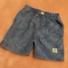petit main デニム風サーフパンツ 110cm