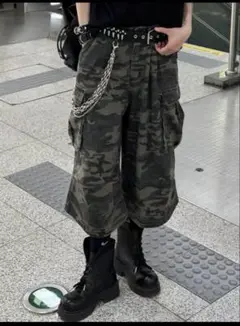 MADWITCH camouflage half pants
