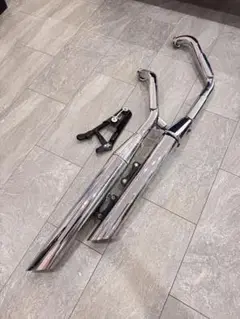イントルーダークラシック400 vk54a 純正マフラー イントルーダー400クラシック マフラー 社外 中古 バイク 部品