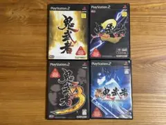 鬼武者シリーズ PS2ソフト4本セット