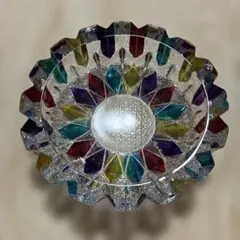 多色カットクリスタル灰皿