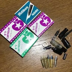 万年筆 ペン先、部品、カートリッジ