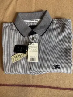 タグ付　Burberry バーバリー　メンズ　ポロ　シャツ　Ｌ　半袖　ゴルフ