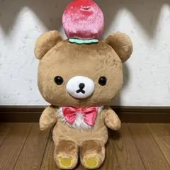 リラックマ 一番くじ ストロベリーパーティー C賞 チャイロイコグマぬいぐるみ