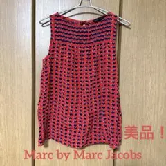 【超美品！】Marc Jacobs 100%シルク　ノースリーブトップス S
