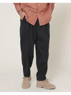 BEAMS ビームス　men's ウォッシャブル バギー テーパード スラックス