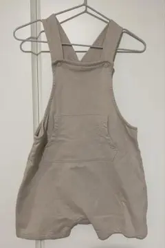 H&M ベージュ オーバーオール ベビー 90cm