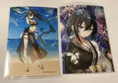 ミリプロ サマーブロマイド 雨夜リズ 2種