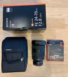 SONY SEL2470GM2 F2.8単焦点級プロ愛用GMレンズ おまけつき