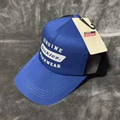 【未使用】ディッキーズ　キャップ　メッシュ　ブルー