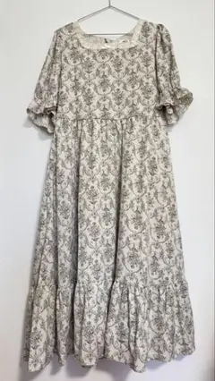 【新品タグ付き】青木美沙子×しまむら　コラボワンピース　3L