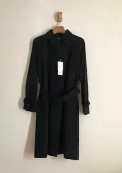 マーガレット・ハウエル ウール ステンカラー コート ネイビー 新品