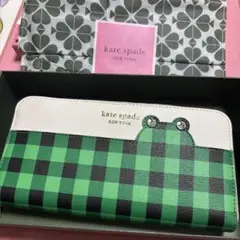 kate spade カエル　長財布　ケイトスペード