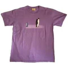 THE MOUNTAIN USA古着 tシャツ　アニマル　パープル