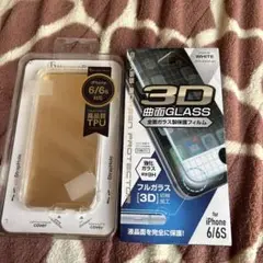 iPhone6/6s クリアカバーケース/保護フィルム