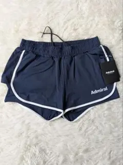 新品タグ付き　Admiral アドミラル　テニス　ショートパンツ　M ネイビー