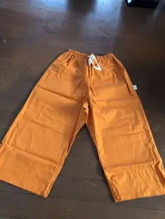 シビラのガウチョパンツ　未使用品　オレンジ　ルームウェア