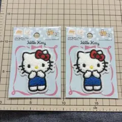◎ハローキティ◎パイルワッペン◎