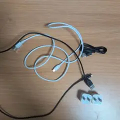 USB-TypeCケーブル×3、 Apple正規品アダプタ×2　セット