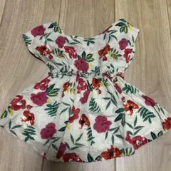 enchante petit 花柄　半袖トップス　ブラウス