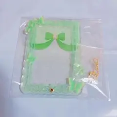 フクヤ フォトカード アクリルフレーム パピヨン グリーン バタフライ