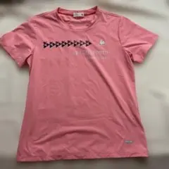 未使用　LE COQ SPORTIF ピンク 半袖Tシャツ　M