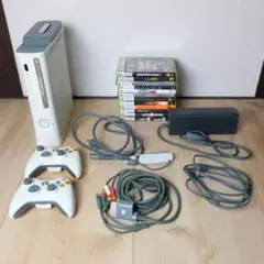 XBOX 360 HDD 20GB 北米版 本体 コントローラー 名作ソフト