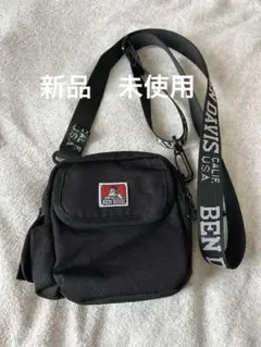 新品未使用　BEN DAVIS ブラックショルダーバッグ
