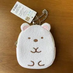 フェイラー　すみっこぐらし　しろくま型どりポーチ