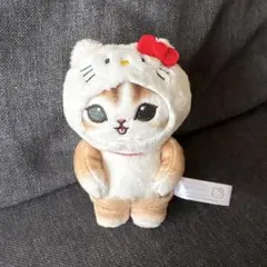 モフサンドハローキティ 猫コスチューム ぬいぐるみ